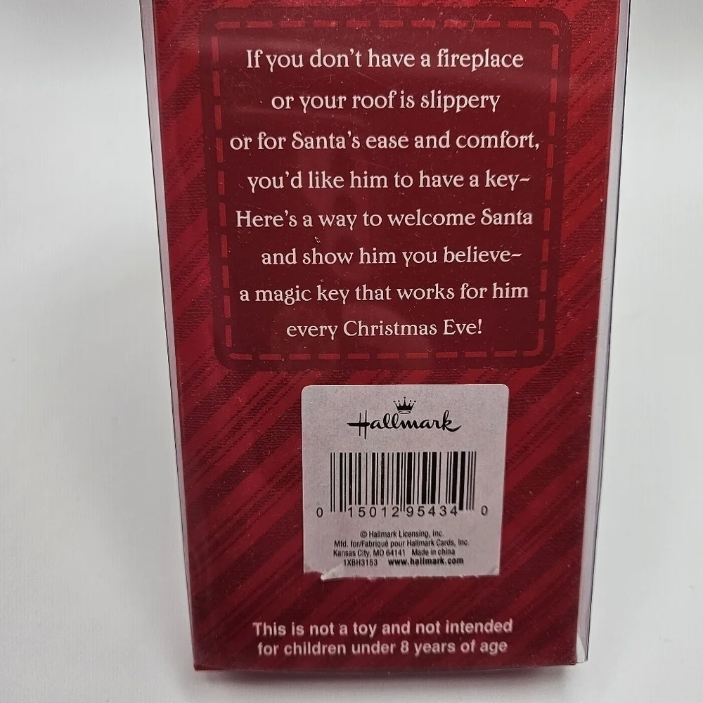 NEW Hallmark A Magic Key For Santa 2006 Collectible Metal Key Christmas